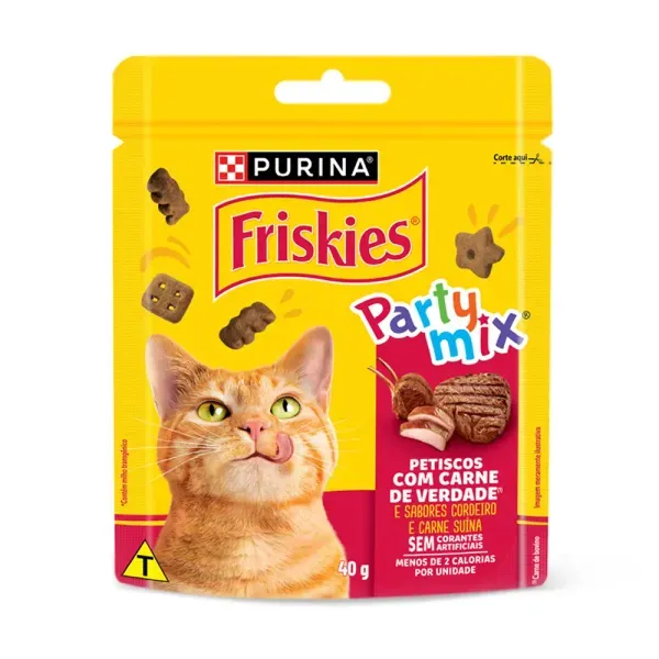 Petisco Friskies Party Mix Carne 40 g